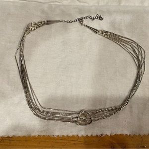 Silpada silver layered neclace